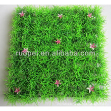 beautiful artificial grass carpet with flowers for landscaping from China manufacture